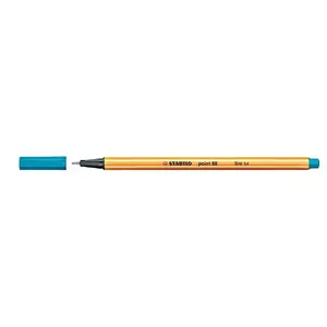 Fineliner pen Stabilo point 88 — Turquoise, hexagonal, 1 pc