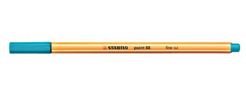 Stabilo point 88 finelainera pildspalva — tirkīza Photo 2