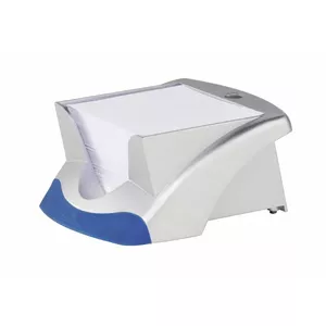 Note Box, Durable 116 x 153 x 70 mm, Blue/Silver storage case