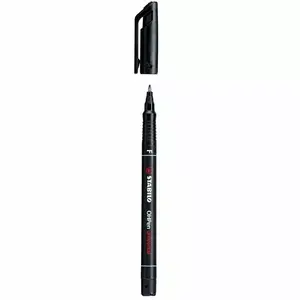 Permanent marker Stabilo OHPen universal 10-pack, bullet tip, black