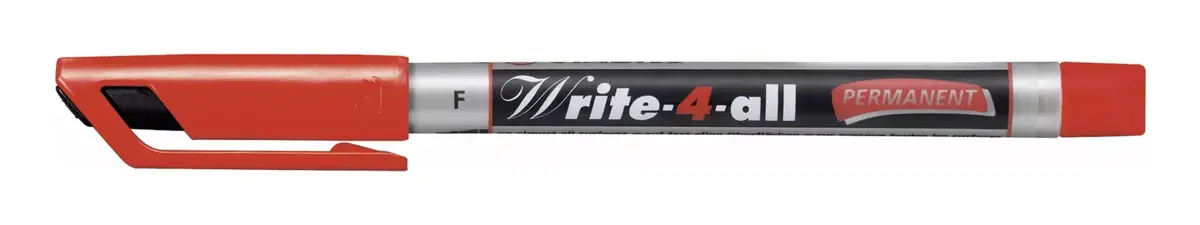 Перманентный маркер Stabilo Write-4-all красный Photo 2
