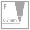 Stabilo Trio A–Z Fine flomāsteri, 24 krāsas Photo 6
