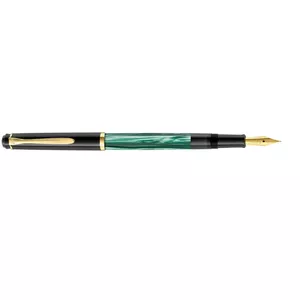 Fountain Pen Pelikan Classic M200 Black Gold Green