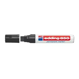 Pastāvīgais marķieris Edding 850 Block Black 5 gab