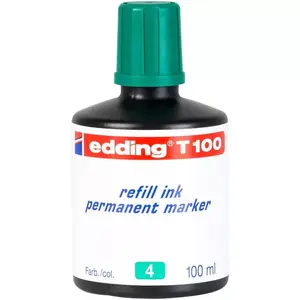 Marķiera uzpilde Edding T 100 Zaļa 100 ml 1 gab.