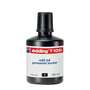 Marķiera uzpilde Edding T 100 melna 100 ml