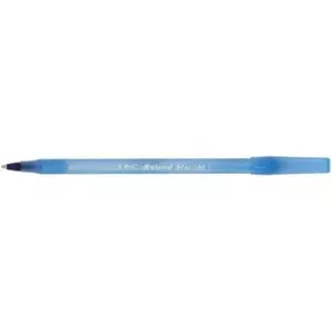 Шариковая ручка BIC Round Stic Blue Stick, средняя линия, 60 шт., синяя паста