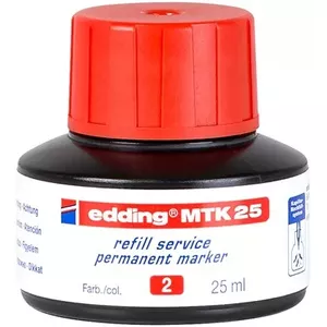 Marķiera uzpilde Edding MTK 25 Sarkans 25 ml 1 gab.