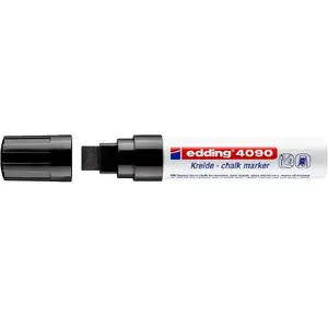 Kreida marķieris Edding 4090 Chisel Black