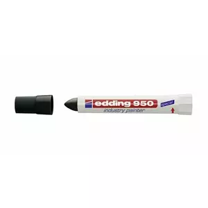 Pastāvīgais marķieris Brush Tip Edding 950 Melns