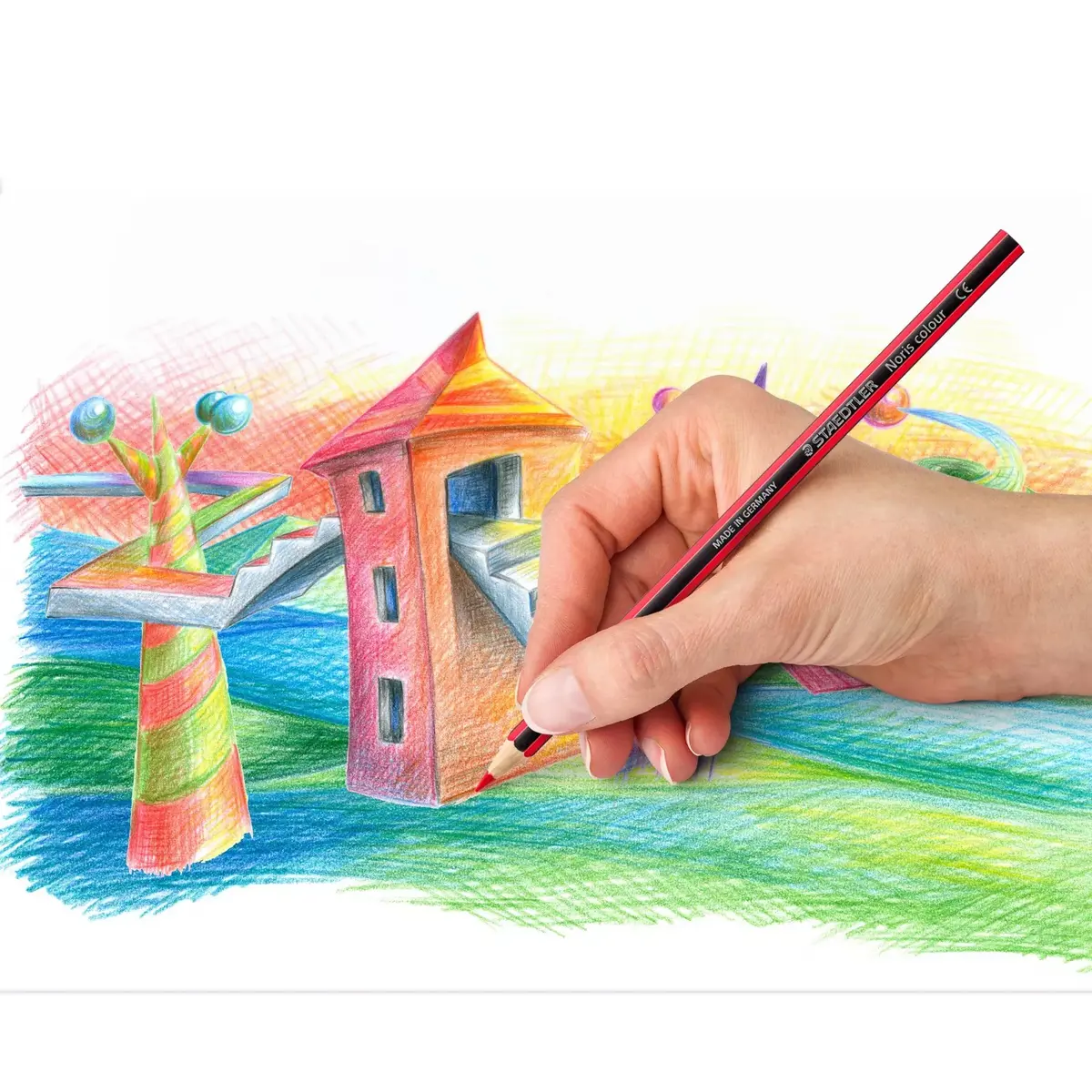 Krāsainie zīmuļi Staedtler Noris colour 185 Photo 4