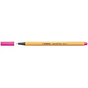 Файлайнер Stabilo point 88 Pink — шестигранный писчий маркер, 1 шт.