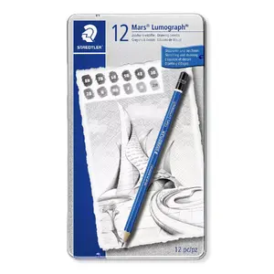Zīmulis Staedtler Mars Lumograph 100 12 gab