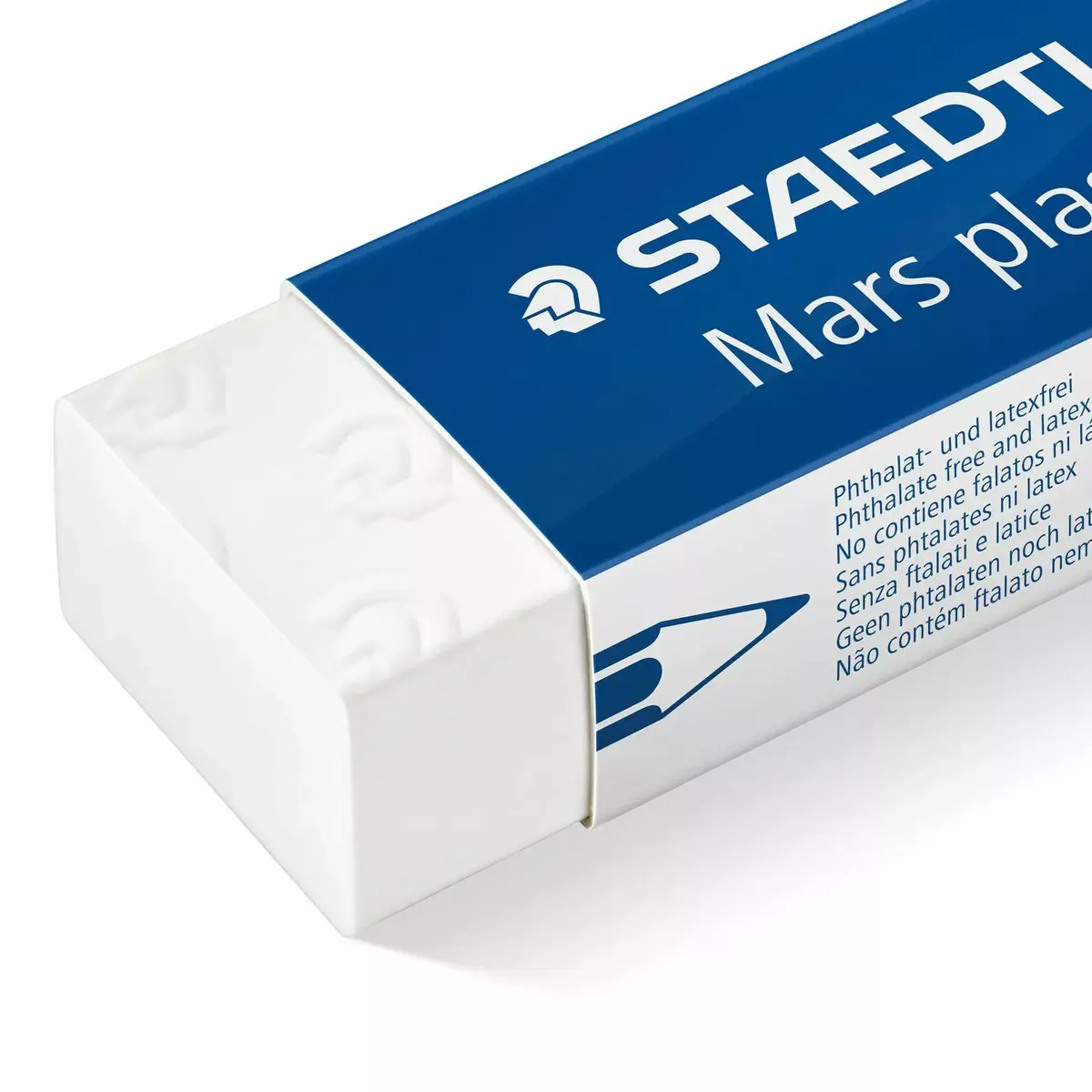 Eraser Staedtler Mars Plastic White Photo 3
