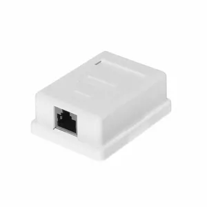 NETRACK outlet 106-12 complete surface-mounted unit