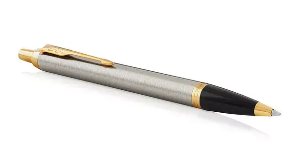 Ручка шариковая выдвижная Parker IM Blue Photo 3