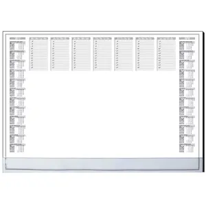 Desk Pad Paper Sigel HO366 Black Grey White