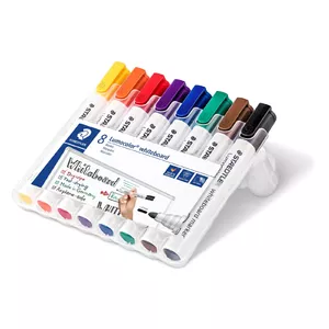 Pastāvīgais marķieris Staedtler Lumocolor 351 WP8 ar apaļu galu 8 gab.