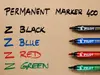 Permanent marker PILOT Pilot 400, chisel tip, black Photo 4