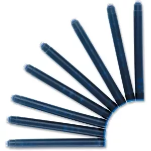 Waterman S0713021 pildspalvas rezerve Zils 8 pcs