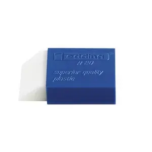 Edding eraser R 20 — plastic eraser, blue and white, 1 pc