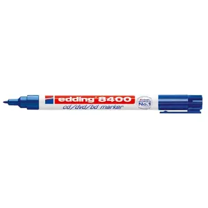 Pastāvīgā marķiera Bullet tip Edding 8400 Zils