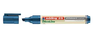 Marķieris Edding 29 Plakans gals Zils 1 gab.