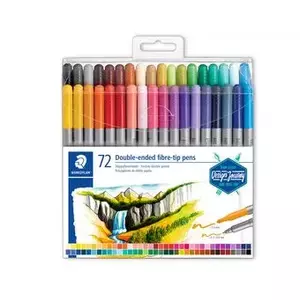 Flomālais marķieris Staedtler 3200 Fine/Extra Bold Multicolour 72 gab.
