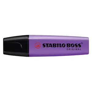 Маркер Stabilo BOSS ORIGINAL скошенный наконечник, фиолетовый — 1 шт