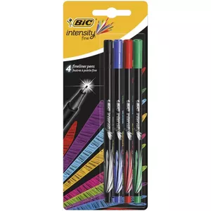 BIC 942082 flomāsters Smalka Melns, Zils, Zaļš, Sarkans