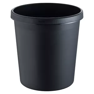 Waste Container Helit H61058 Plastic Black Diameter 31.5 cm Height 335 mm