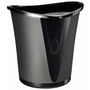 Waste container Leitz 52040095 Polystyrene Black