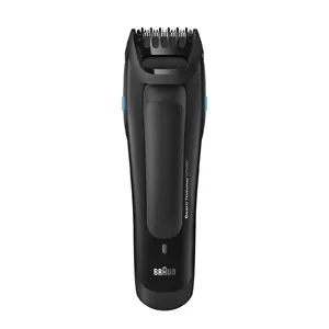 Триммер BRAUN BT5050 — 25 ступеней длины, 1–20 мм, аккумуляторный, 40 мин работы, чёрный