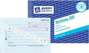 Avery 300 administration book Blue, White