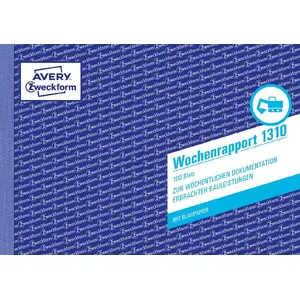 Accounting Form Book A5 Avery 1310