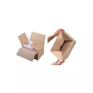 Document storage box ColomPac Blitzbodenkarton CP 131.201 A4 Brown, dimensions 305 x 215 mm