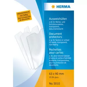 Report Cover HERMA 5010 Polypropylene Transparent