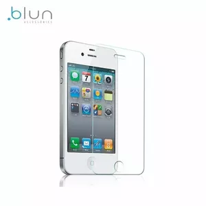 Blun Extreeme Shock 0.33mm / 2.5D Aizsargplēve-stikls Apple iPhone 4 4S (EU Blister)