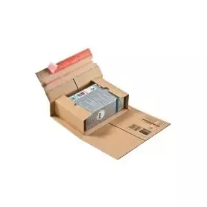 Book Packaging Box ColomPac CP035.01.020, internal size 28.0 x 18.5 x 8.5 cm