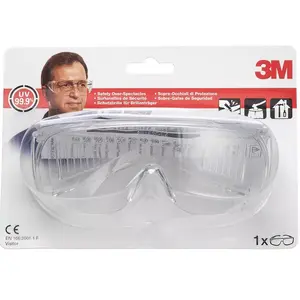 Safety eyewear 3M VISITOR Transparent