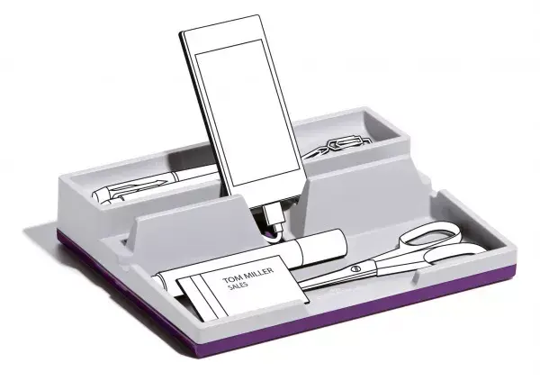 Durable Varicolor desk drawer organizer 190×240×50 mm Photo 5