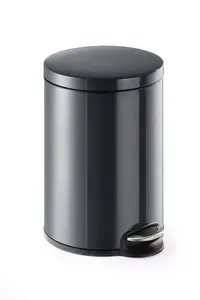 Waste container Durable 341258, metal, 20 L, pedal-operated