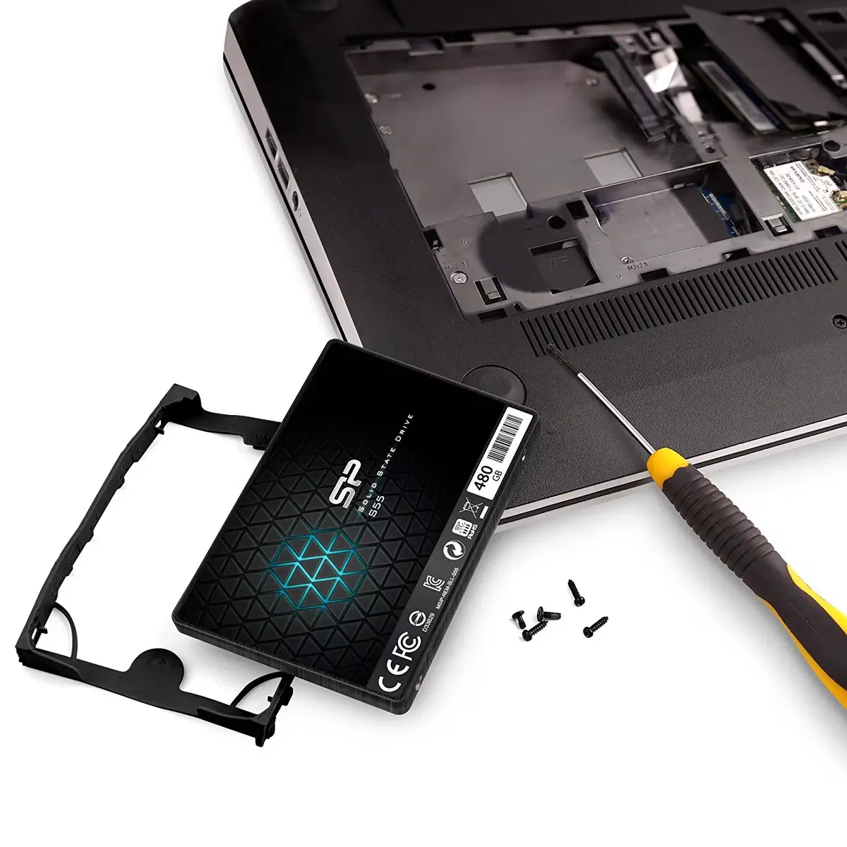 SSD Silicon Power 480 ГБ SP480GBSS3S55S25 Photo 4
