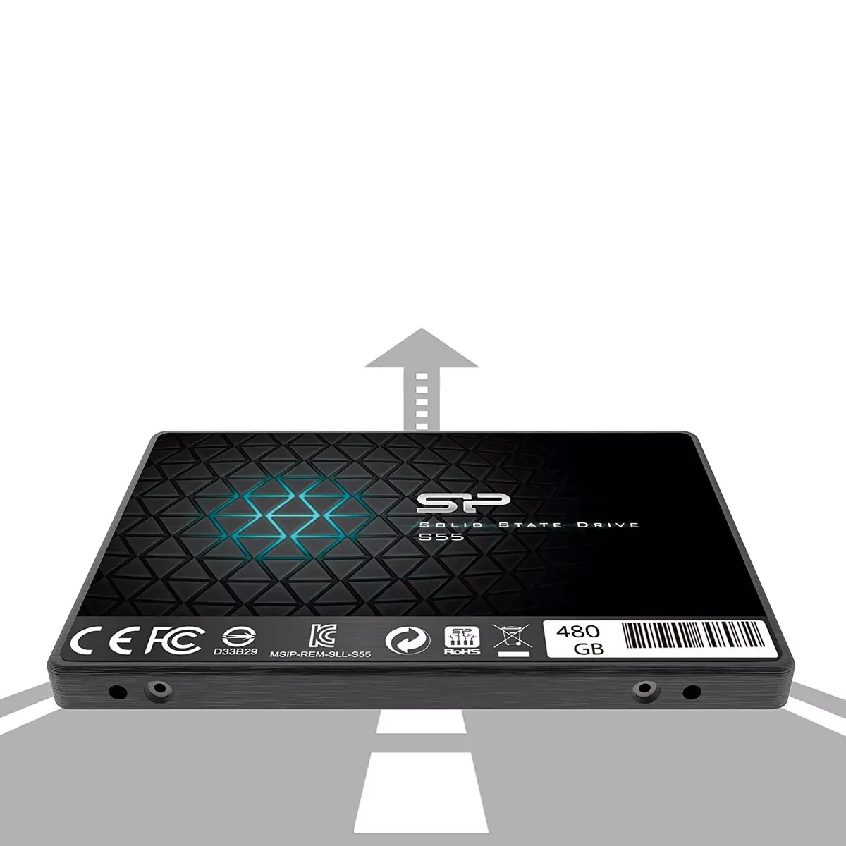 SSD Silicon Power 480 ГБ SP480GBSS3S55S25 Photo 5