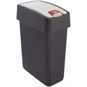 Trash Can keeeper 4052396022254 25 L Rectangular PVC Grey