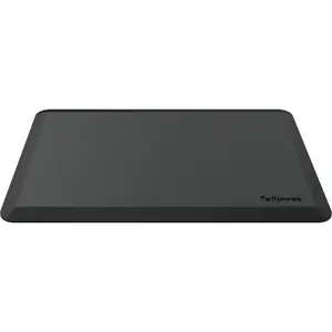 Fellowes Anti Fatigue Mat - Ergonomic Polyurethane Sit Stand Desk Mat for Work and Home in Black