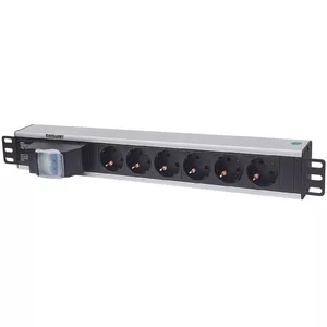 Rackmount barošanas slēdzis Intellinet 19" 1.5U 6-veidu Vācijas tips
