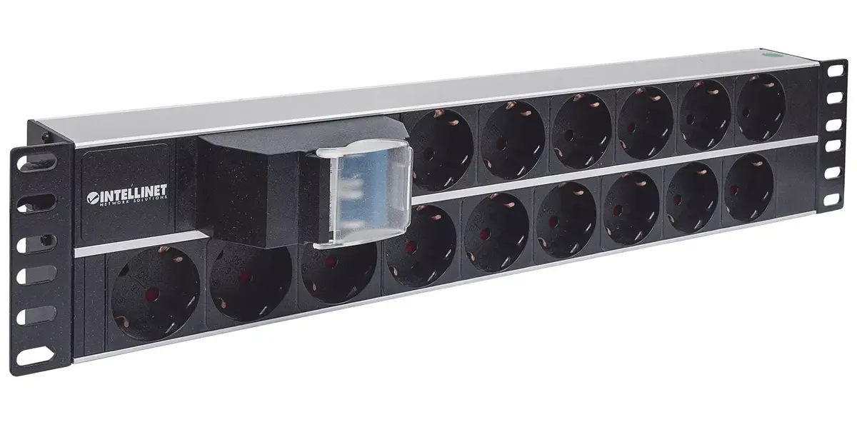 Сетевой фильтр Intellinet 19" 2U Rackmount 15-Way Photo 2