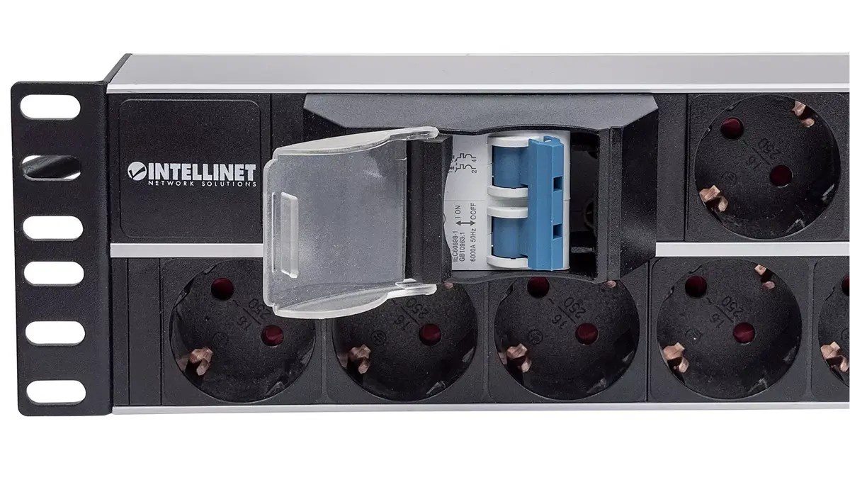 Сетевой фильтр Intellinet 19" 2U Rackmount 15-Way Photo 4
