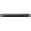 Розетка Intellinet 19" 1.5U 8-канальная немецкого типа Photo 3